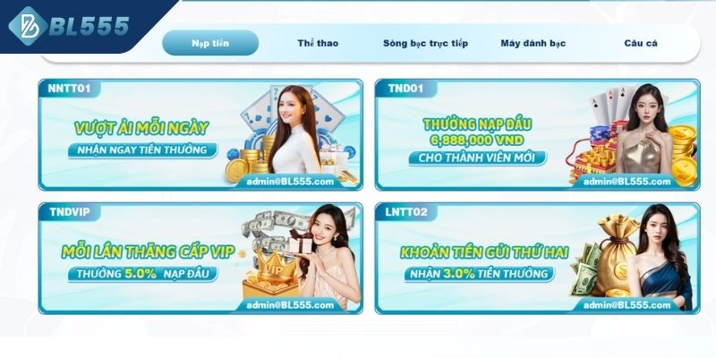 Hướng dẫn người chơi tham gia khuyến mãi tại nhà cái BL555